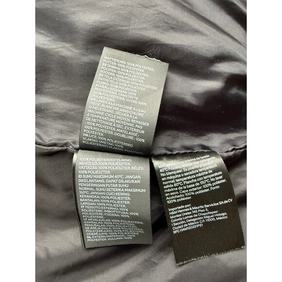 H&M Sonic the Hedgehog Kids Puffer Vest Black Gotta Go Fast Size 9-10 Years - Picture 6 of 8